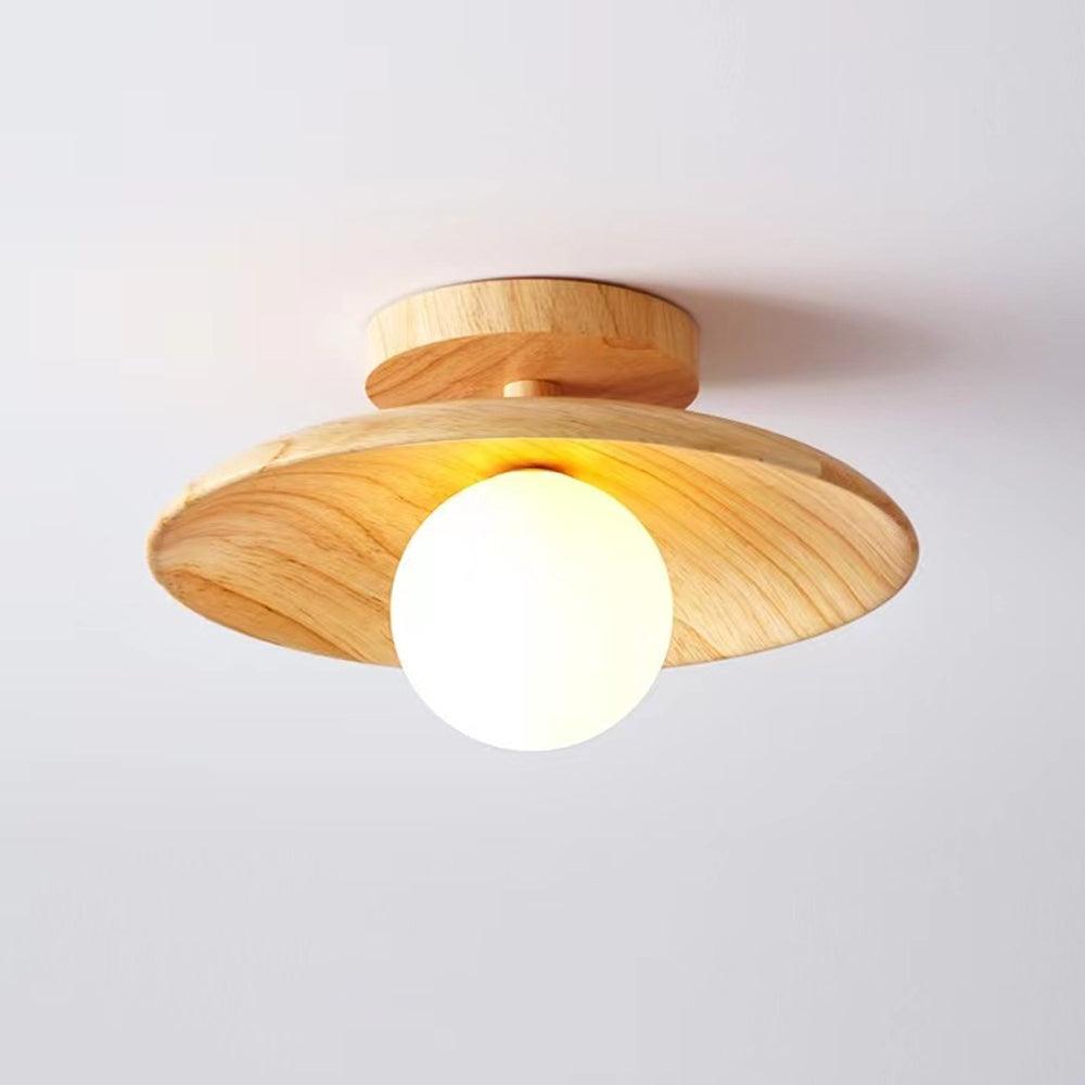 Modern Wooden Ceiling Light Fittings For Corridor