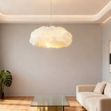 Stylish Energy-efficient LED Cloud Pendant Light for Living Room