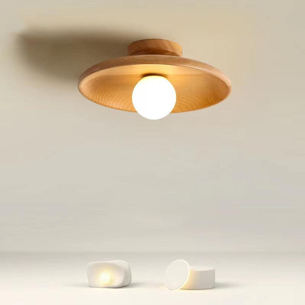 Modern Wooden Ceiling Light Fittings For Corridor