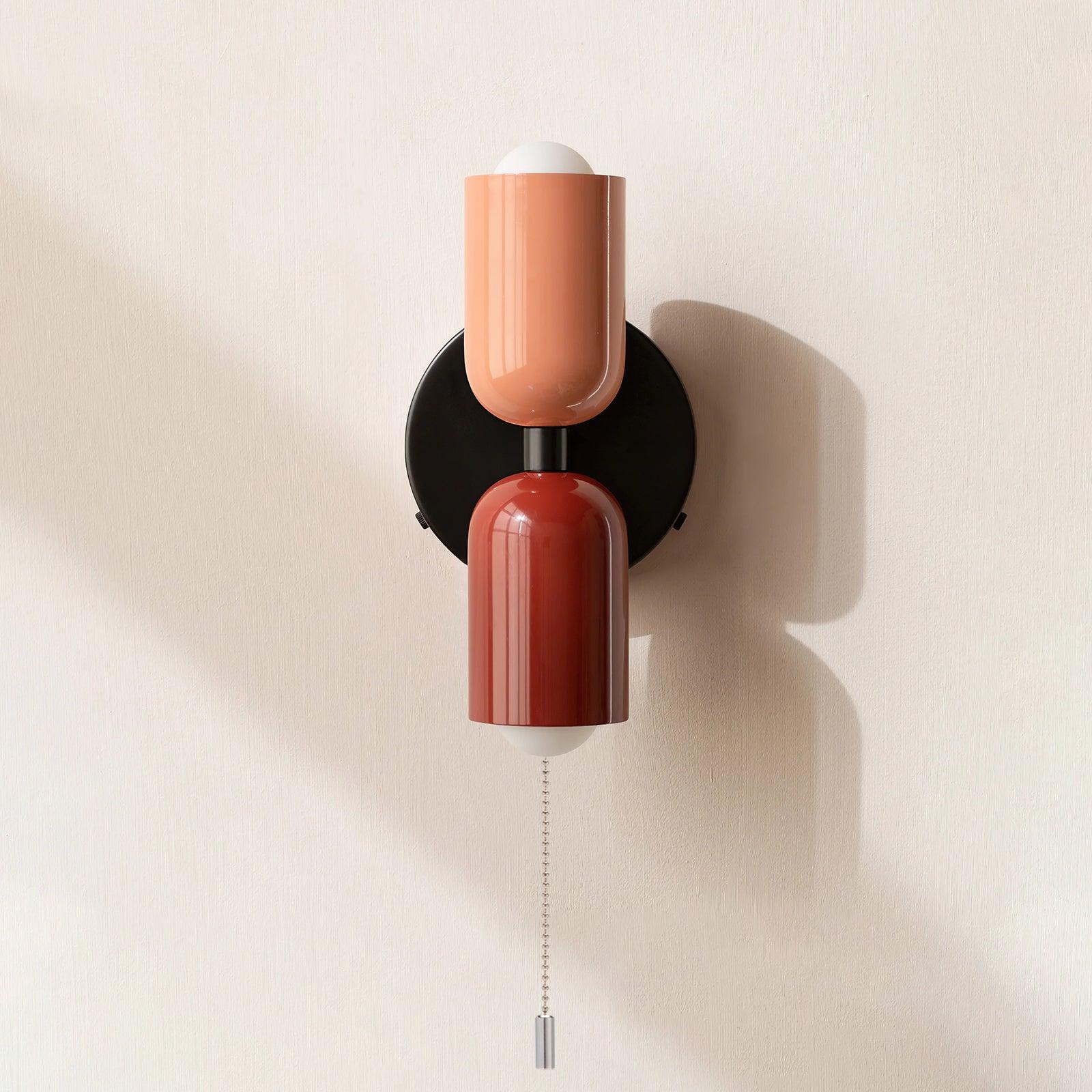 Fun Cream Double Wall Lights for Bedroom