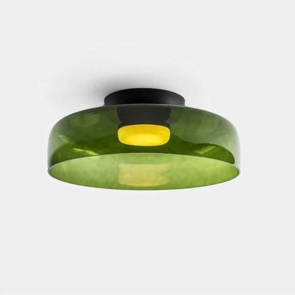 Vintage Glass Ceiling Light Fixtures for corridor