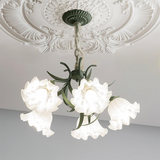 Vintage Bell Orchid Living Room Chandelier