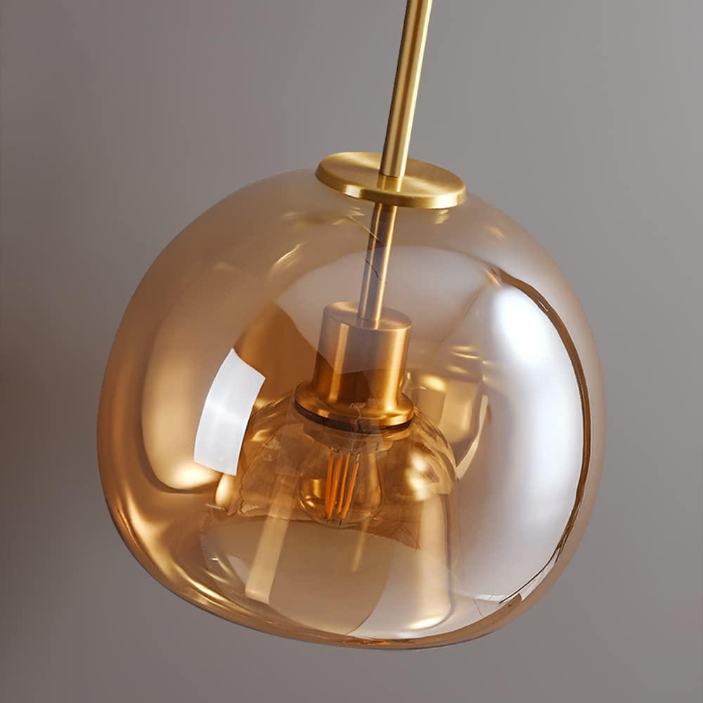 Postmodern Clear Glass Hallway Ceiling Light