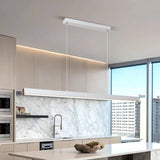 Minimal Linear Dimmable Pendant Light for Dining Room