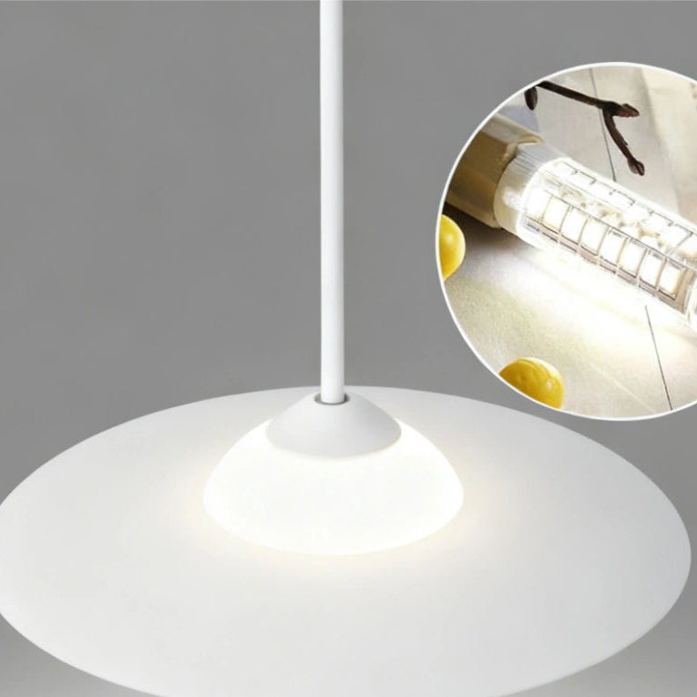 Modern Saturn 3-Light Glass Pendant Light for Dining Room