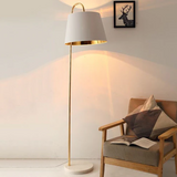 White Minimalist Style Floor Lamp