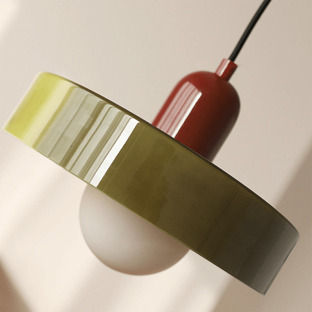 Vintage Glass LED Pendant Lights for Bedroom