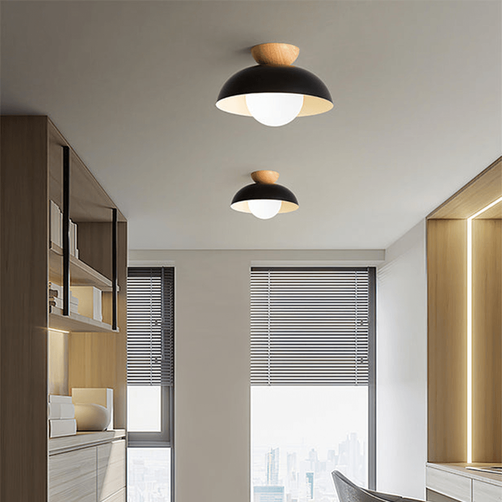 Minimalist Wooden Ceiling Light for Dining Room