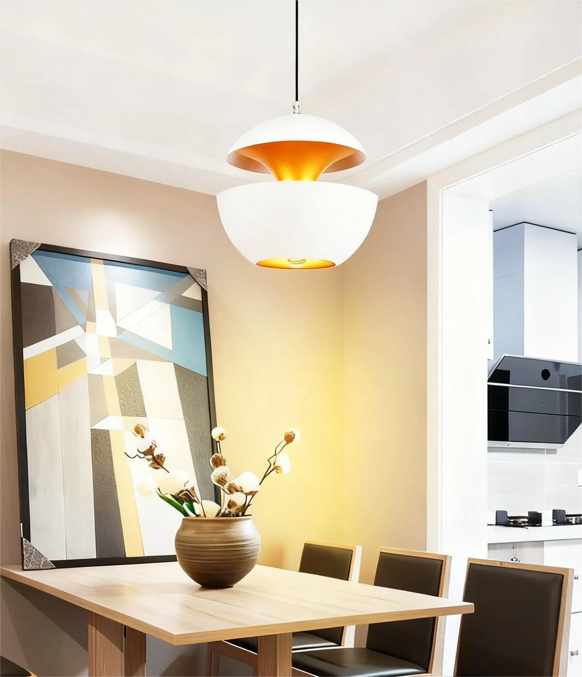Retro Apple Shape Anti-corrosion Pendant Light for Dining Room