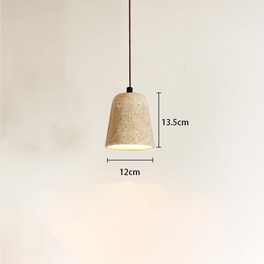 Homestay Travertine Stone Pendant Light Dining room