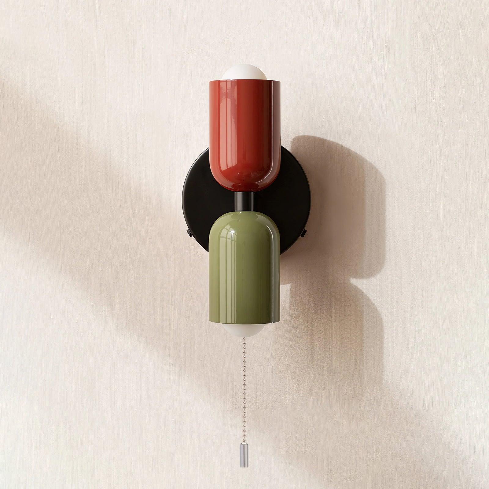Fun Cream Double Wall Lights for Bedroom