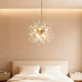 Dandelion Crystal Chandelier Light in Nordic Style