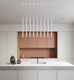 Modern LED Long Tube Pendant Light for Bar