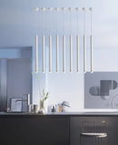 Modern LED Long Tube Pendant Light for Bar