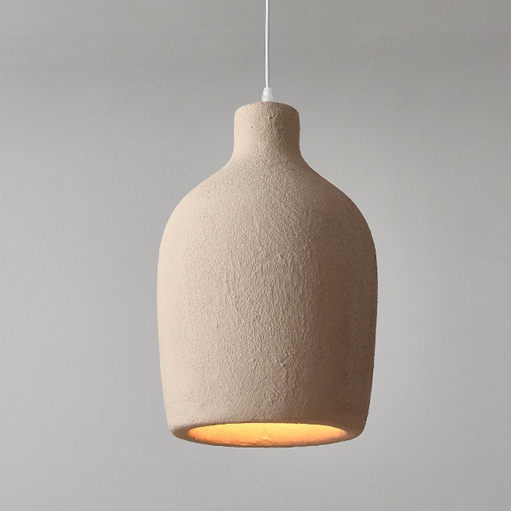 Wabi Sabi Resin Pendant Light for Bedroom