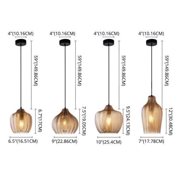 Creative Luxury 3 Pendant Glass Light