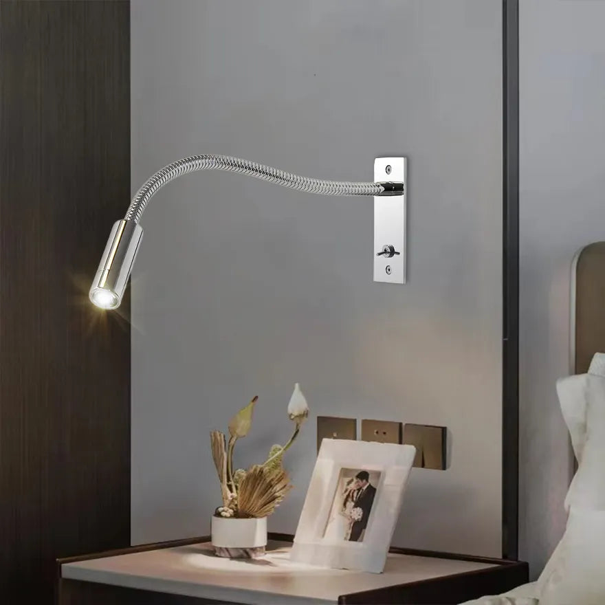 Adjustable LED Reading Bedside Wall Light