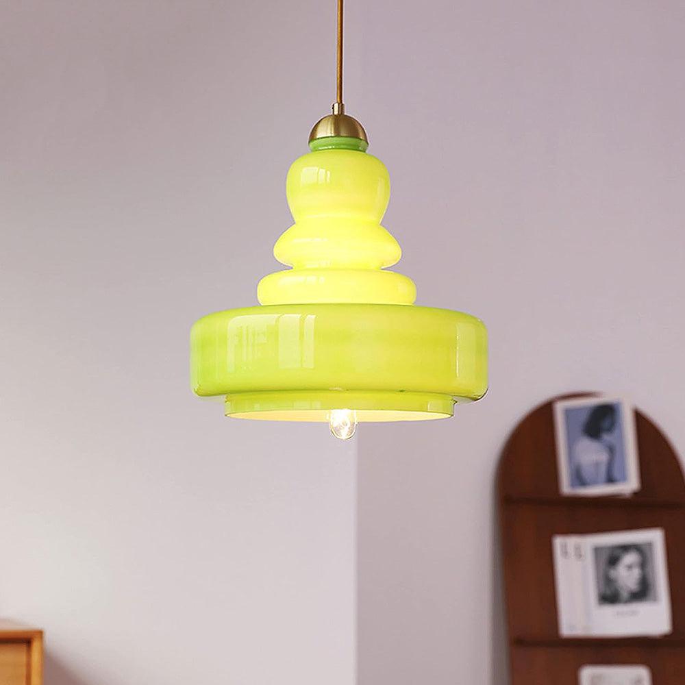 White Gourd Ceiling Pendant Light for Living Room