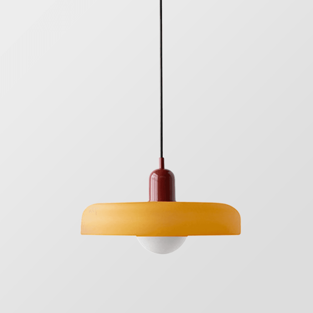 Vintage Glass LED Pendant Lights for Bedroom