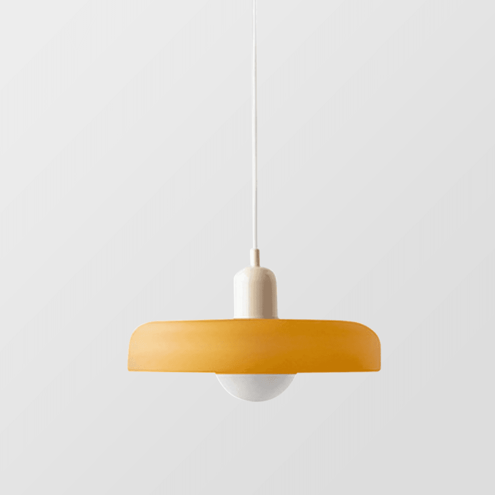 Vintage Glass LED Pendant Lights for Bedroom