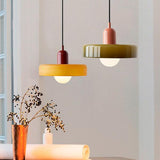 Vintage Stained Glass Ceiling Light for Dining Room