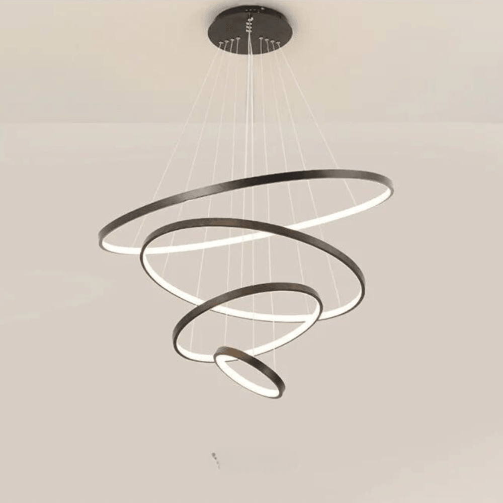 Minimalist LED Circle Ring Pendant Light for Dining Room