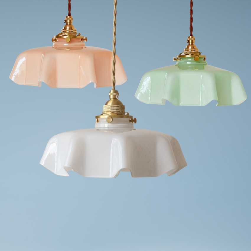 Glass Flower Ceiling & Pendant Lights