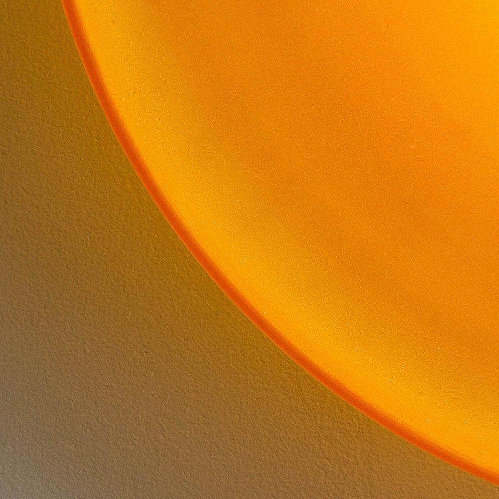 Nordic Round Glass Flush Mount Ceiling Light for Hallway
