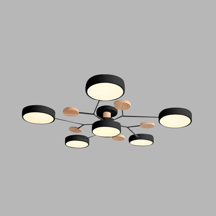 Multi Light Macaron Ceiling Light for Living Room