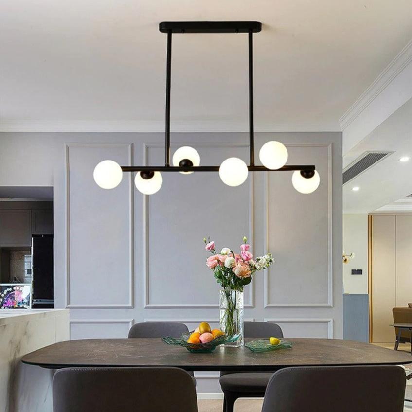 Nordic Dining Room Multi Glass Pendant Lighting