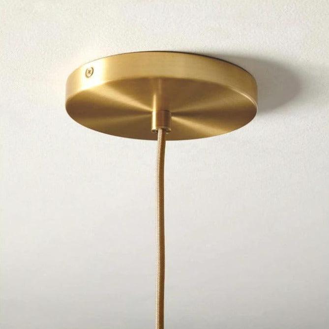 Gradient Glass Sphere Pendant Light for Dining Room