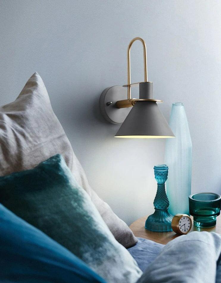 Horn Modern Wall Lights for Bedroom