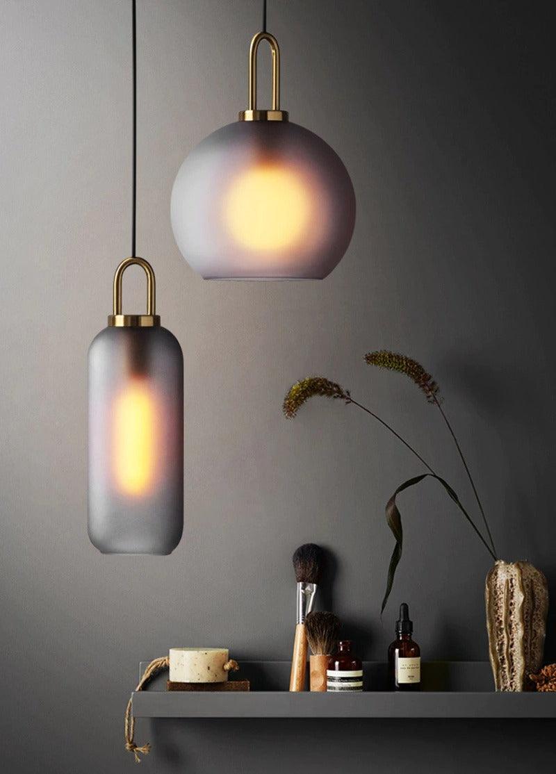 Nordic Global Clear Glass Pendant Light Fixture