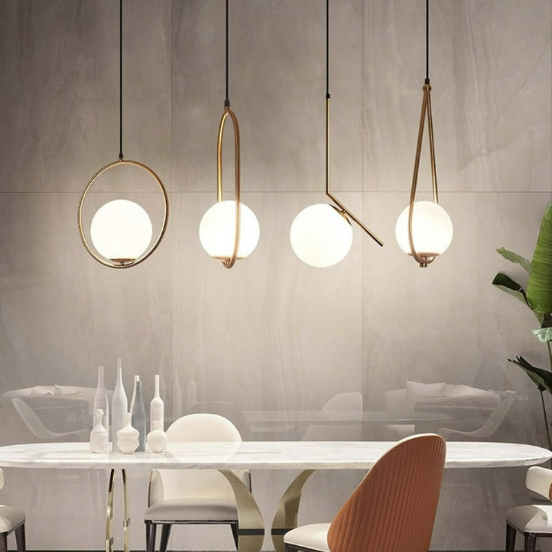 Modern Nordic Glass Pendant Lights