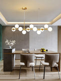 Modern Glass Globe Pendant Light for Kitchen Island