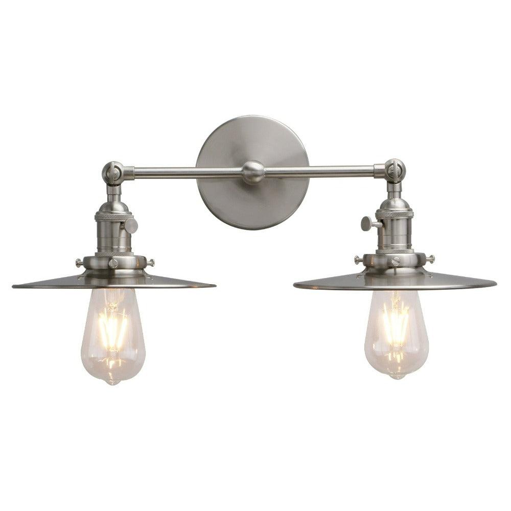 Double Bulb Vintage Country Style Wall Lamp