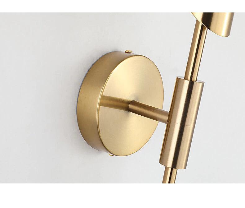 Luxury Gold Linear Up and Down Lights Indoor