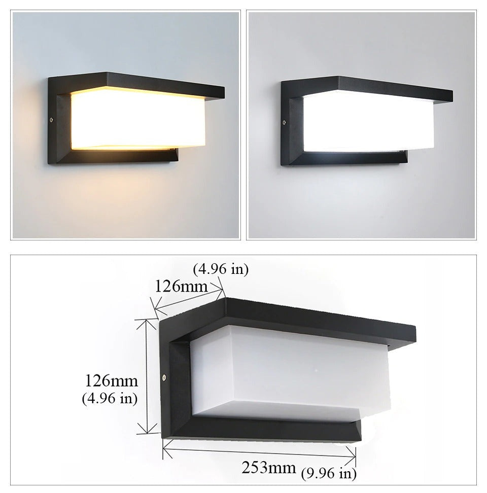 Horizontal LED Outdoor Light