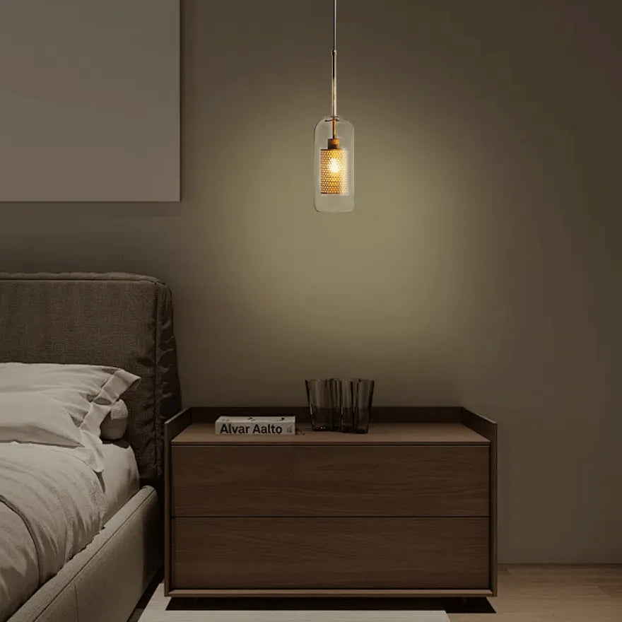 Contemporary Globe Glass Pendant Light for Dining Room