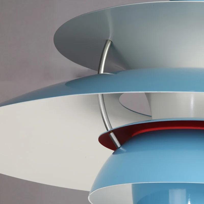 Modern Single Pendant Light with Macaron Disc-shaped