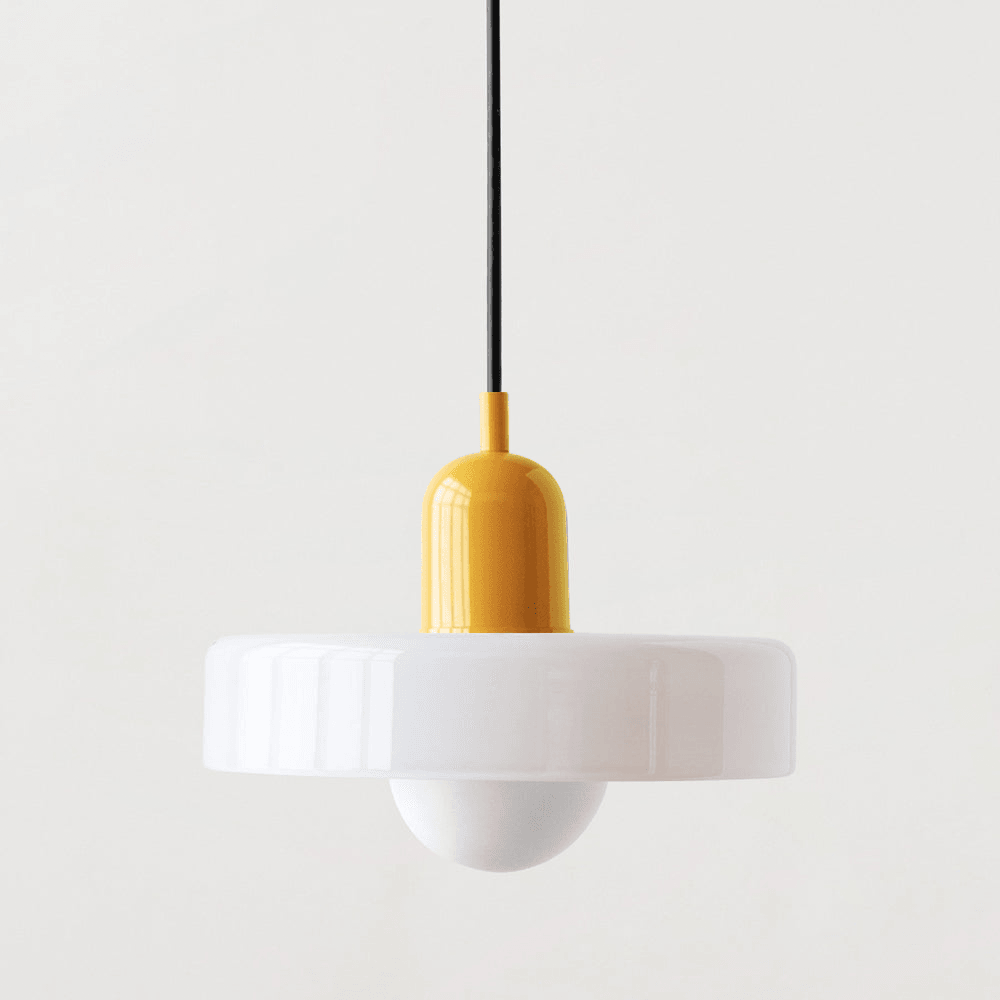 Vintage Glass LED Pendant Lights for Bedroom