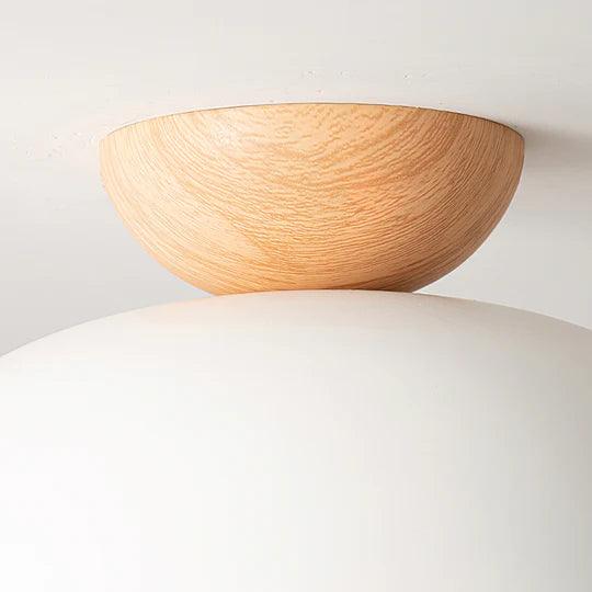 Minimalist Wooden Ceiling Light for Dining Room