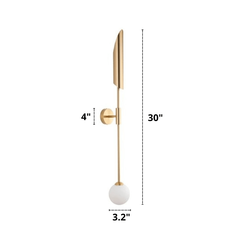 Luxury Gold Linear Up and Down Lights Indoor