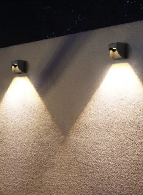 Modern Black LED Waterproof Wall Sconce