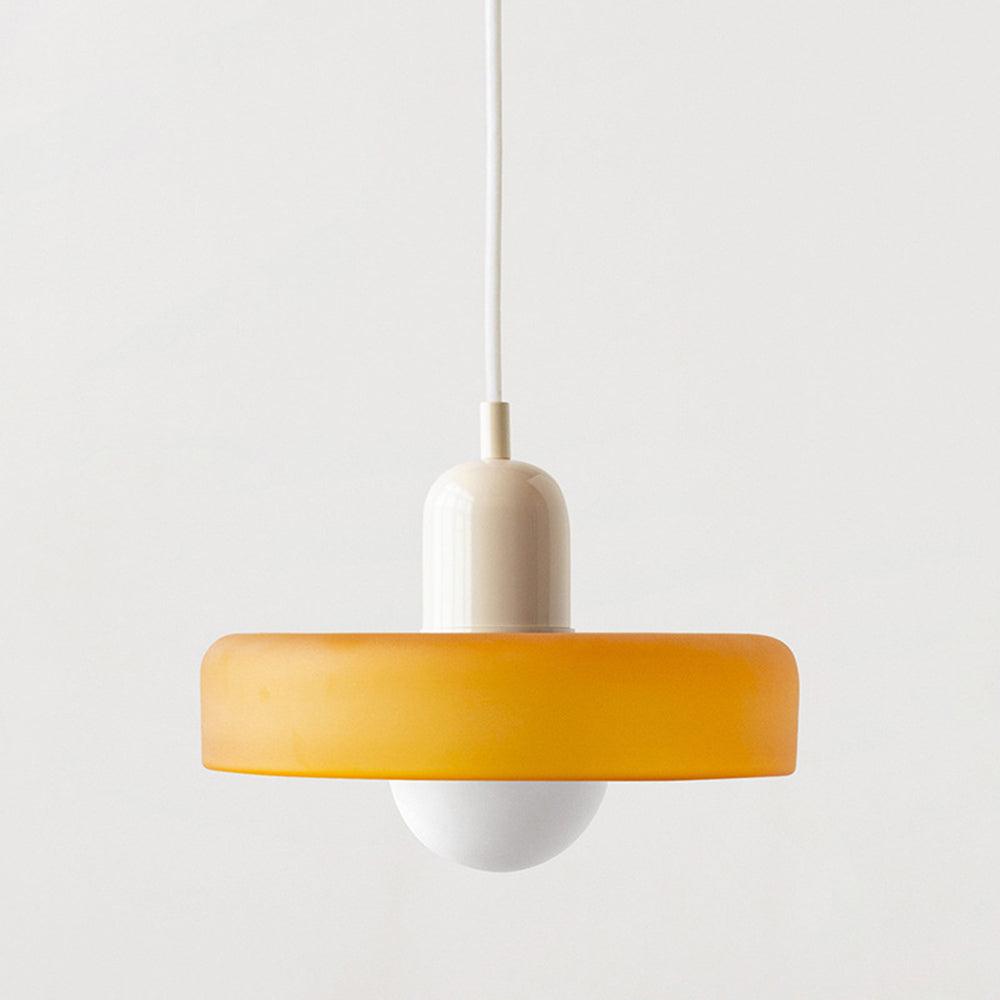 Vintage Glass LED Pendant Lights for Bedroom