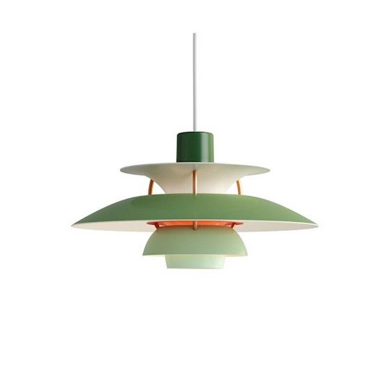 Modern Single Pendant Light with Macaron Disc-shaped