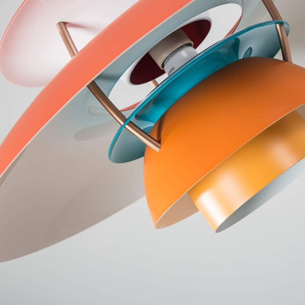 Modern Single Pendant Light with Macaron Disc-shaped