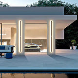 IP65 Black Linear Wall Light for Outdoor Use