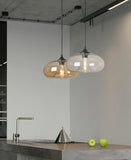 Creative Colourful Round Glass Pendant Light UK
