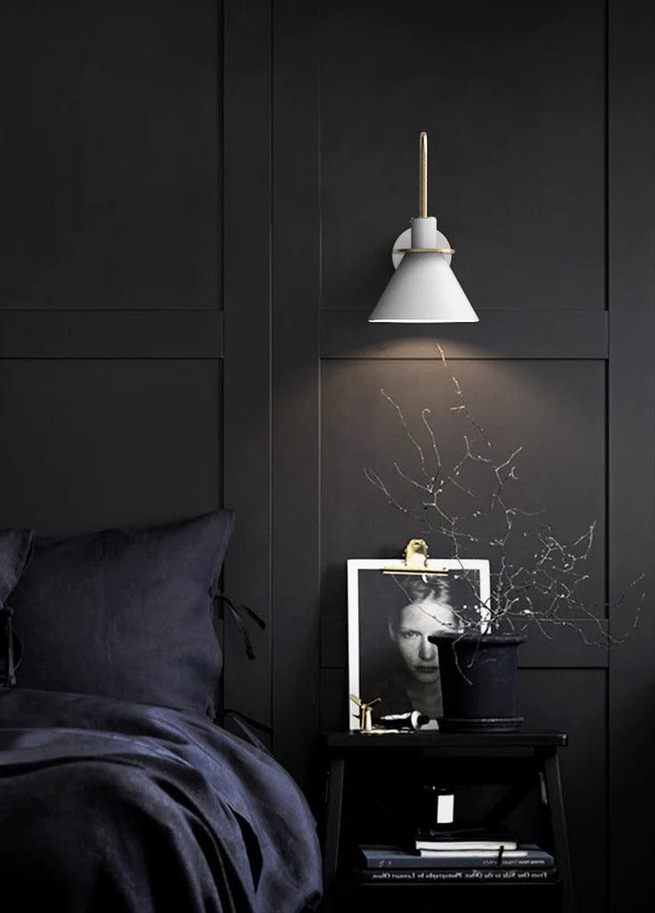 Horn Modern Wall Lights for Bedroom